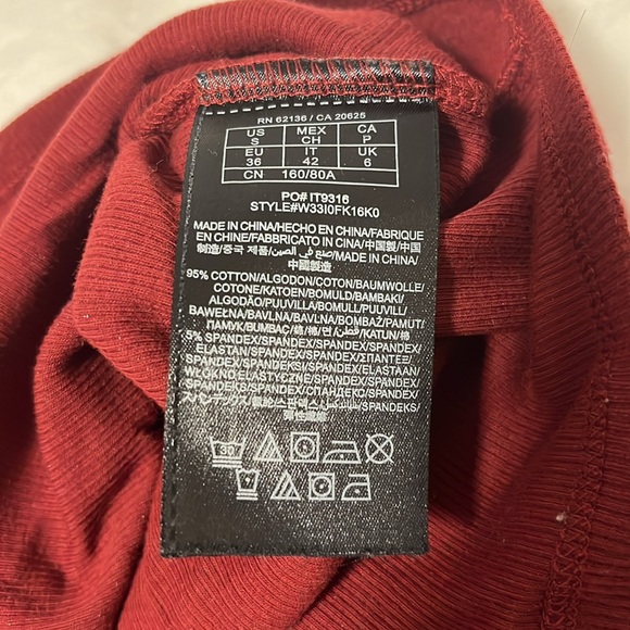 Guess maroon tank top - Picture 3 of 4